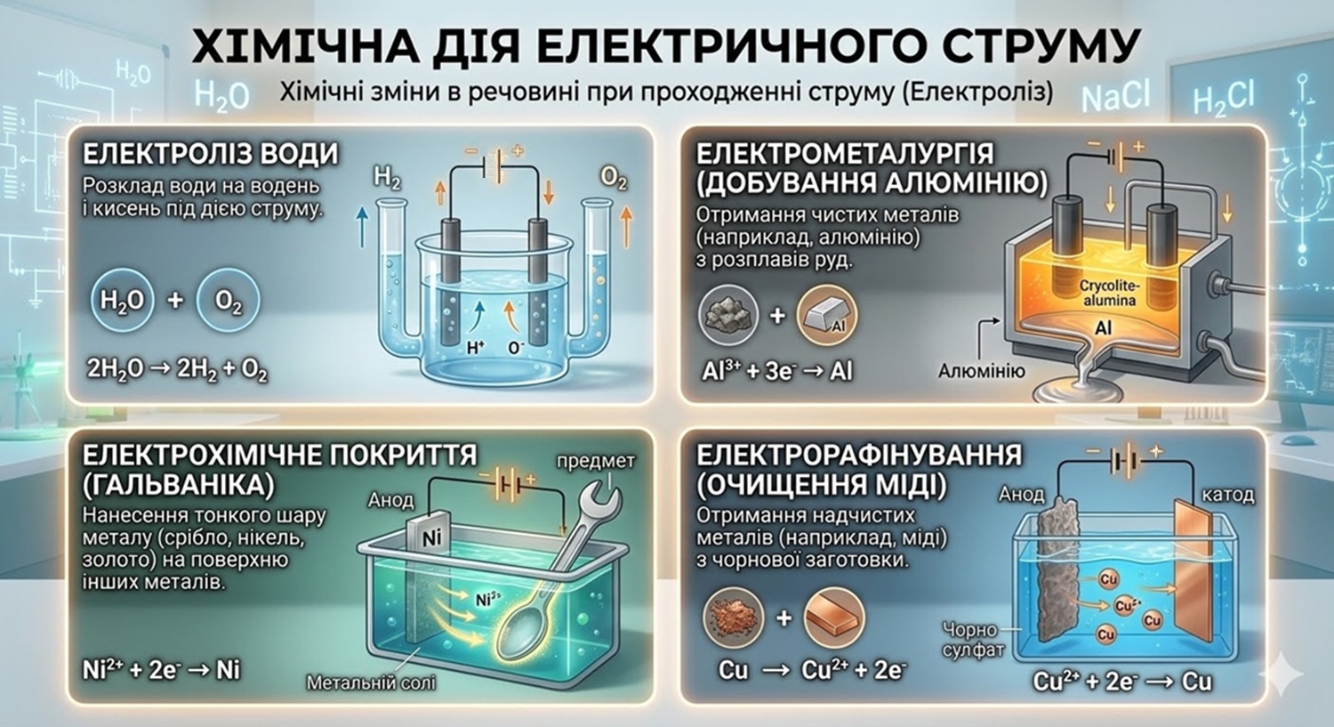 Хімічна дія електричного струму